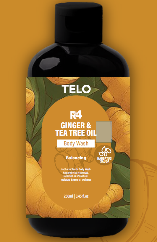MCT Telo R4 生薑＆茶樹沐浴露250ml