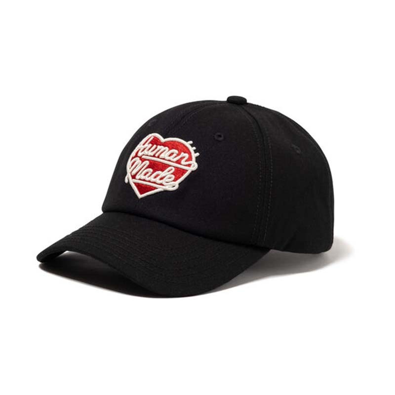 HUMAN MADE 6PANEL CANVAS CAP BLACK 尼龍 老帽 帽子 黑色 HM32GD046-BK [台灣現貨]