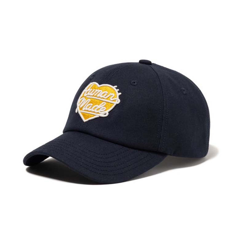 HUMAN MADE 6PANEL CANVAS CAP NAVY 尼龍 老帽 帽子 深藍色 HM32GD046-NY [台灣現貨]