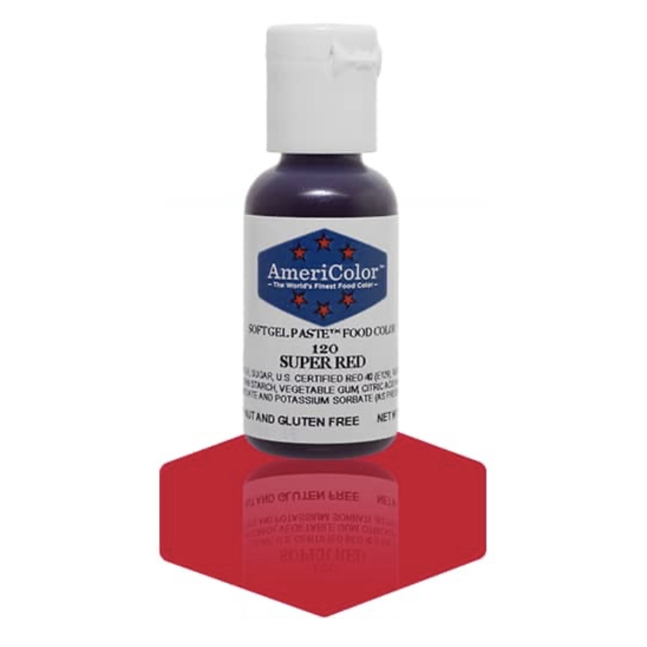 AmeriColor Soft Gel Paste Food Colour Super Red 21g