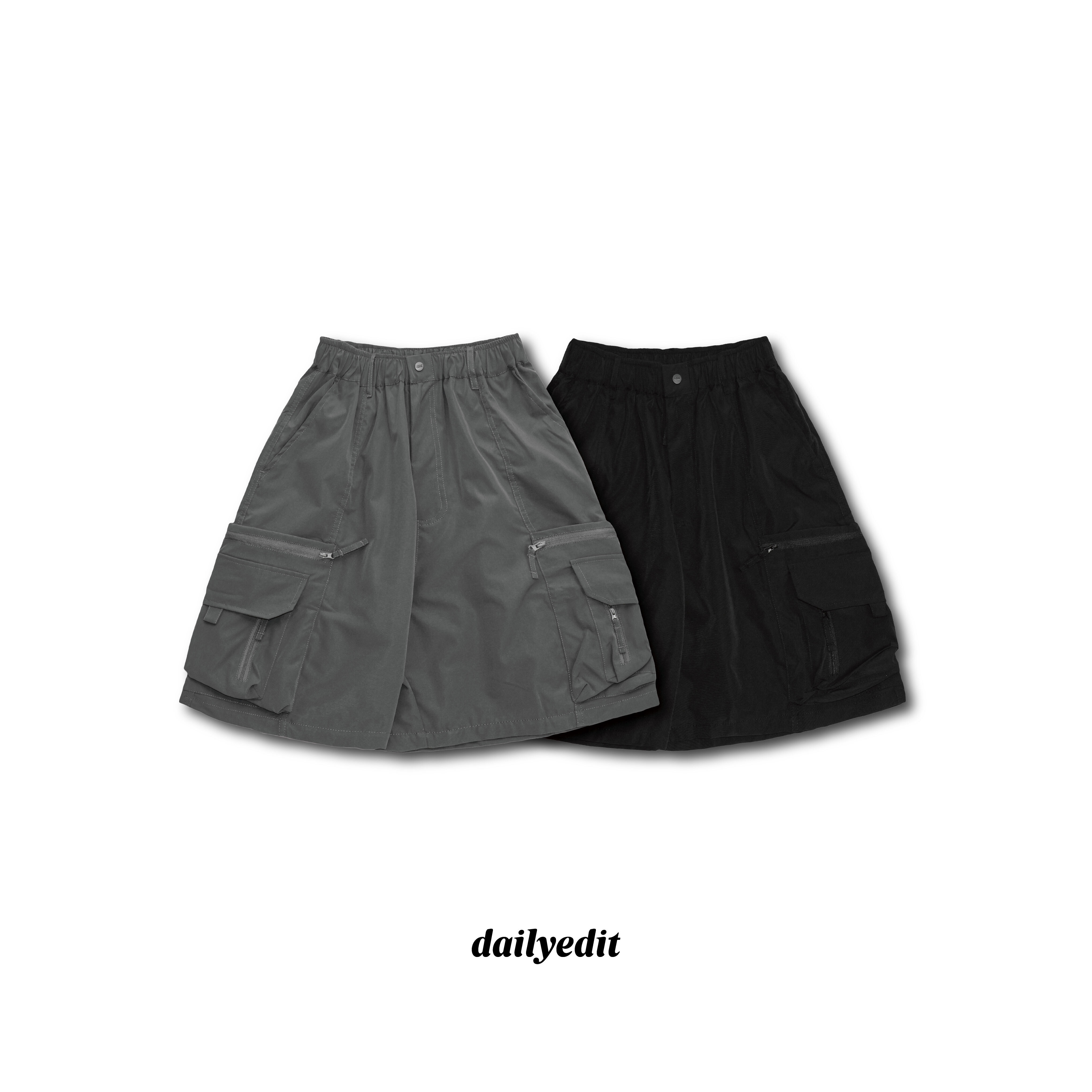 多口袋快乾短褲 Nylon Cargo Shorts SS-022