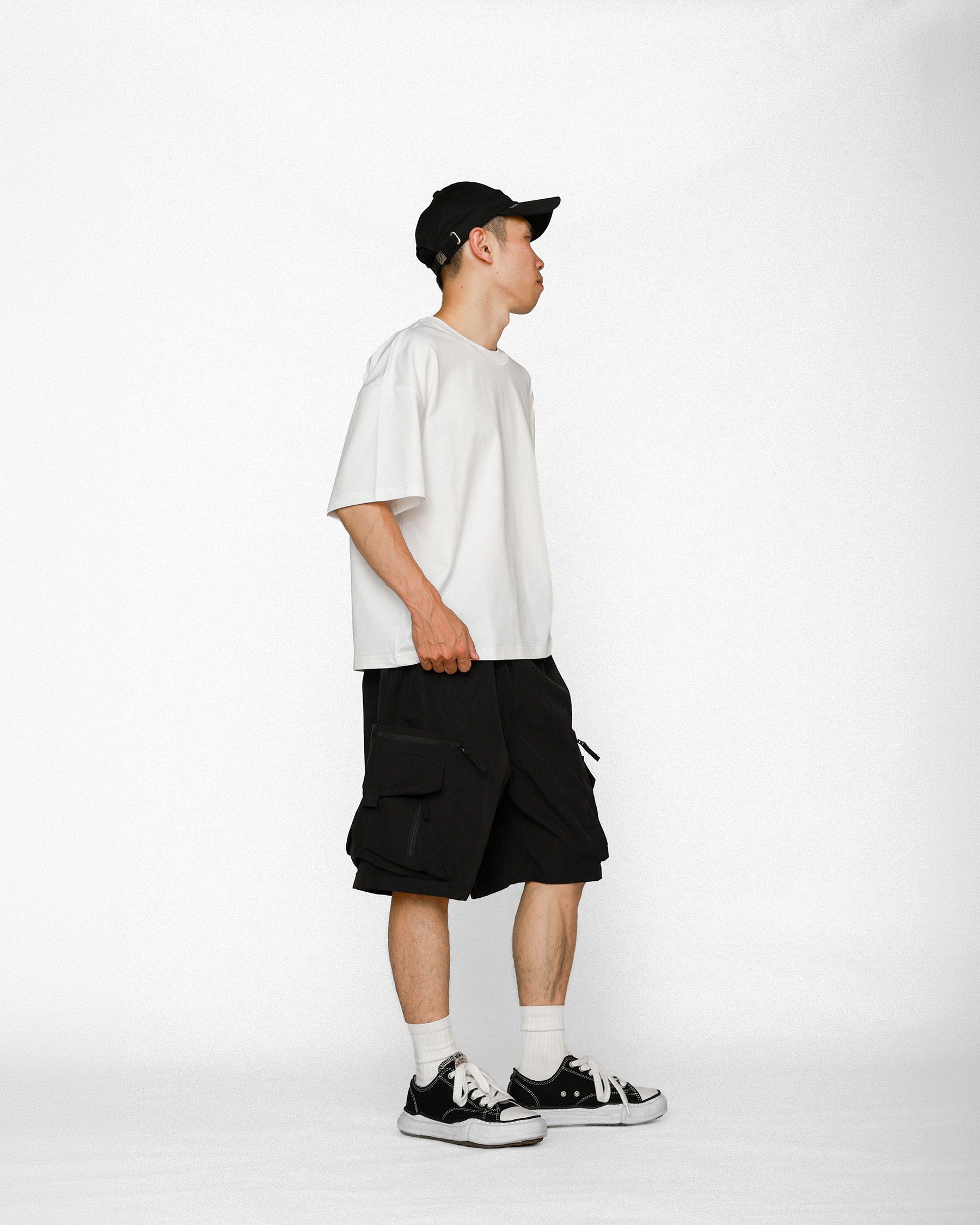 多口袋快乾短褲 Nylon Cargo Shorts SS-022