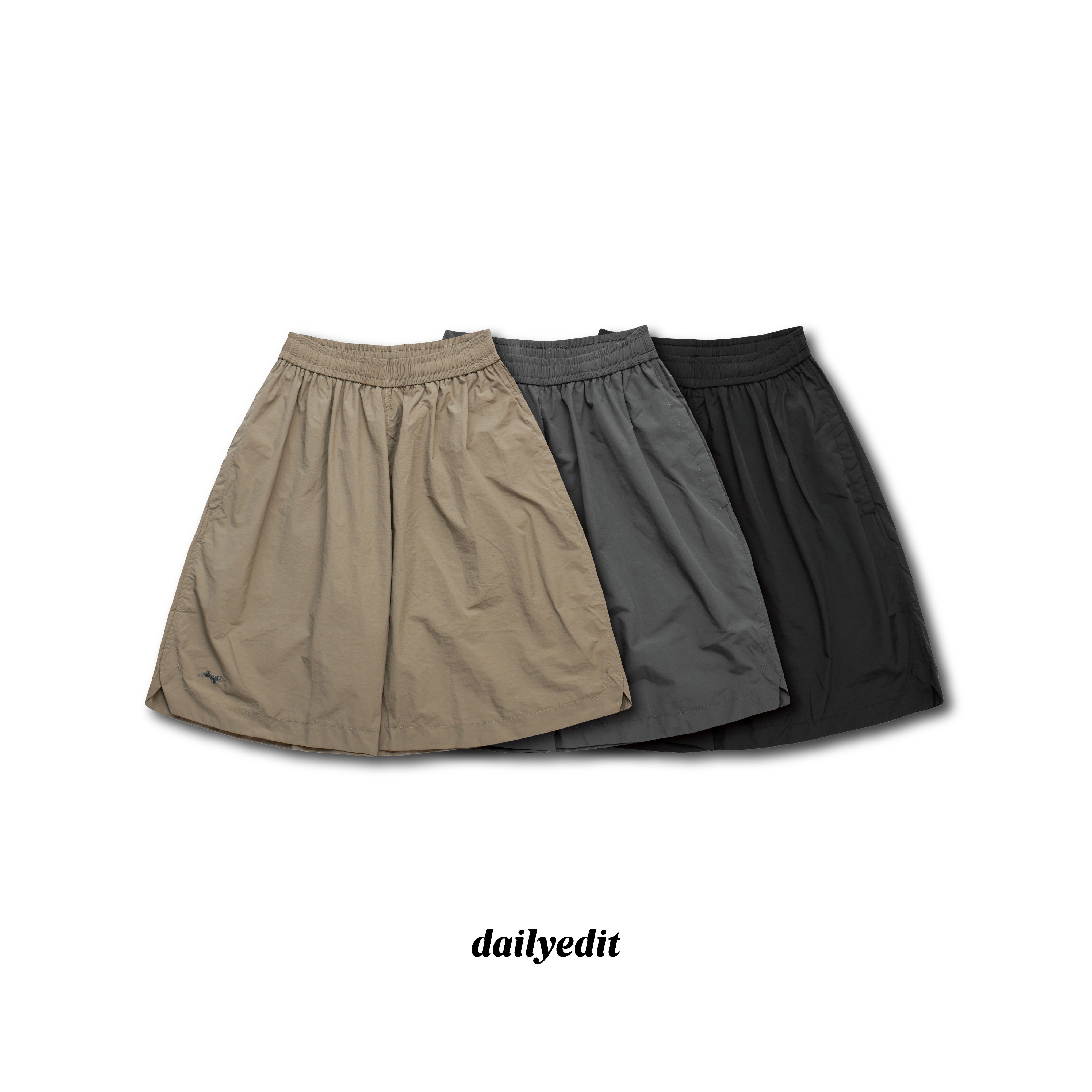 骨頭刺繡機能短褲 Bone Embroidered Shorts SS-021