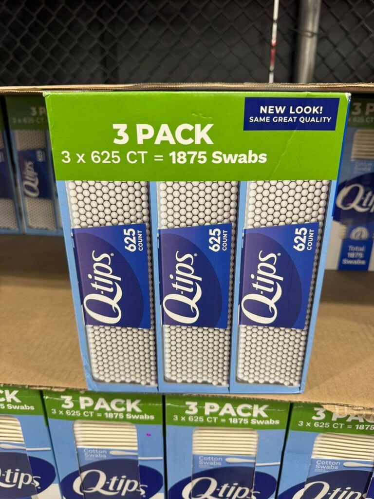 DS024 Q-tips 100%純棉棉花棒 1875支