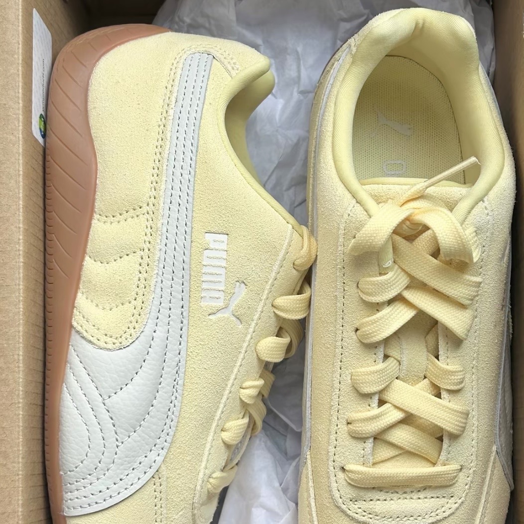 PUMA SPEEDCAT OG 淺黃 膠底 麂皮 復古 休閒鞋 398846-68