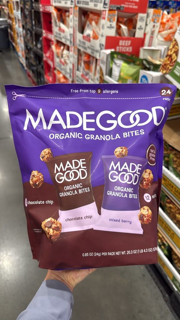 DS040 MadeGood 有機燕麥脆球綜合分享包24gx24入 exp:2027.09