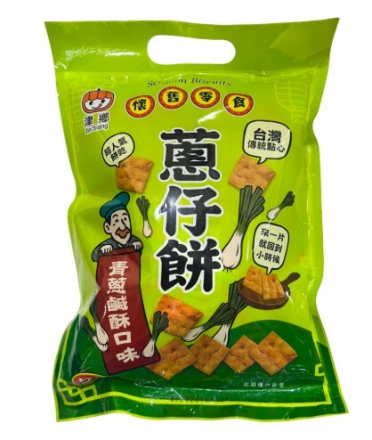 H2: 津鄉-蔥仔餅(青蔥鹹酥口味) 125g