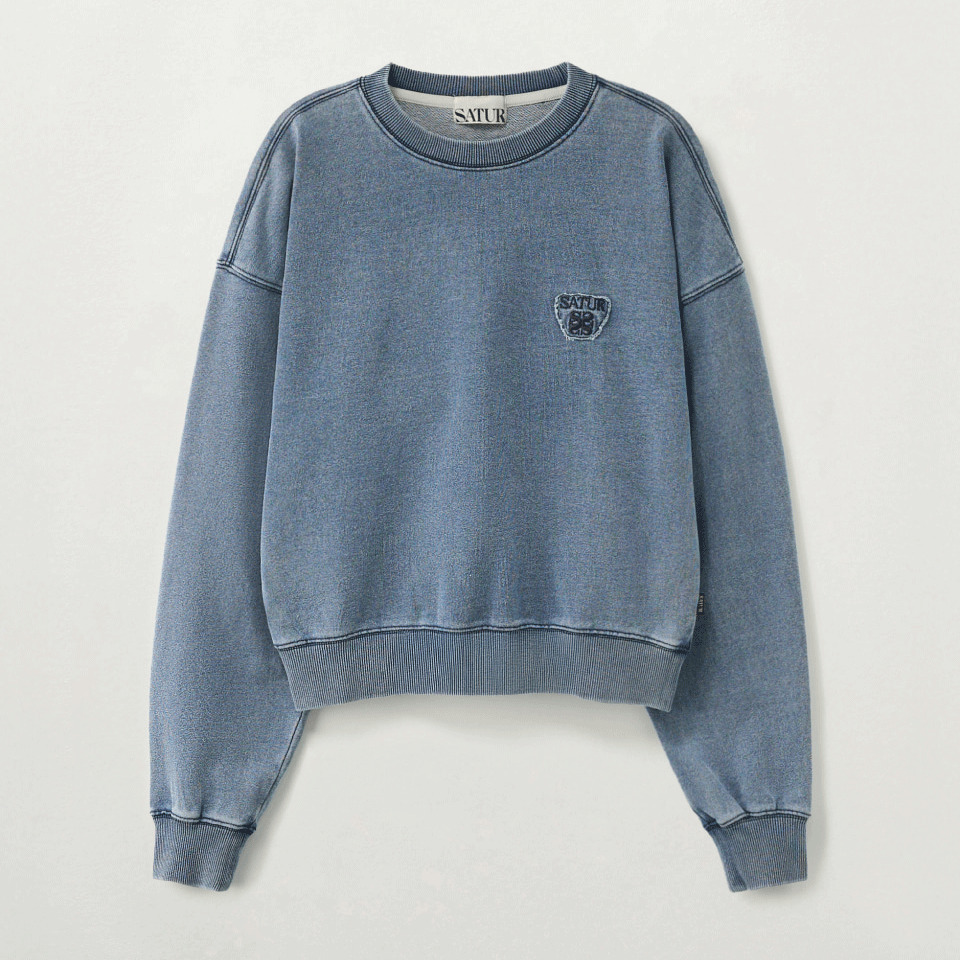 【預購】SATUR ZKR082114 女裝牛仔衛衣