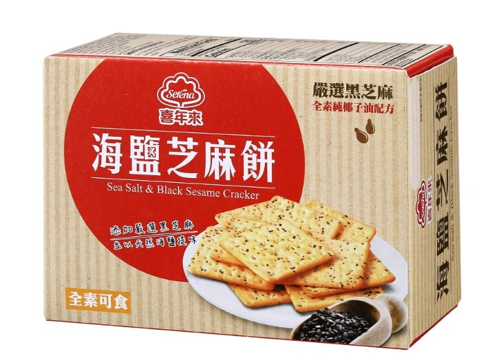 H2: 喜年來-海鹽芝麻餅隨手包 (72g)