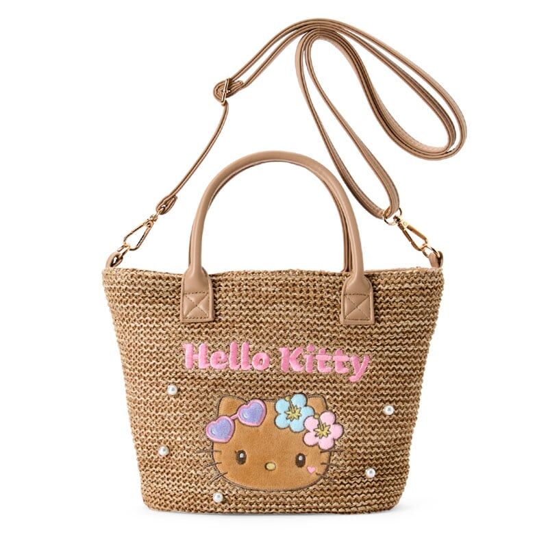 日本 Sanrio 陽光夏日系列 斜揹手提兩用袋 sparkling summer pool party