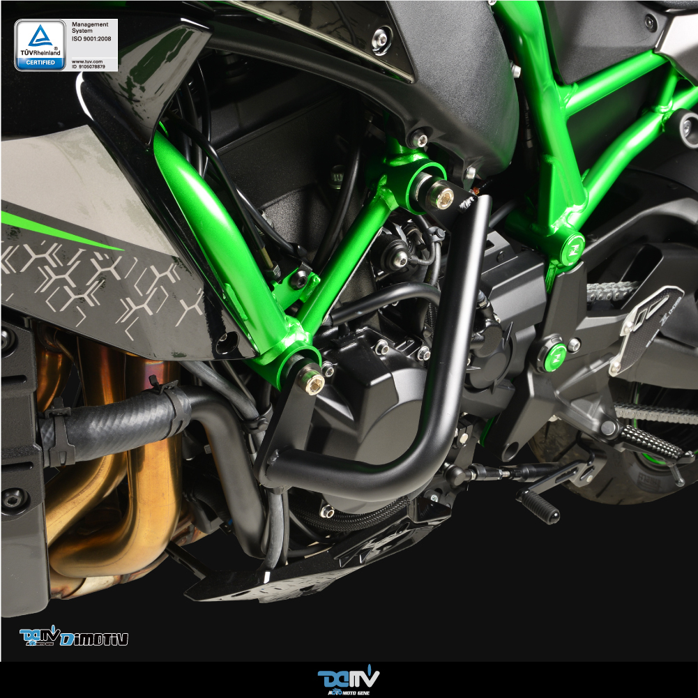 【DIMOTIV 】KAWASAKI ZH2  20-21 空橋式車身防摔塊組/ 引擎保桿