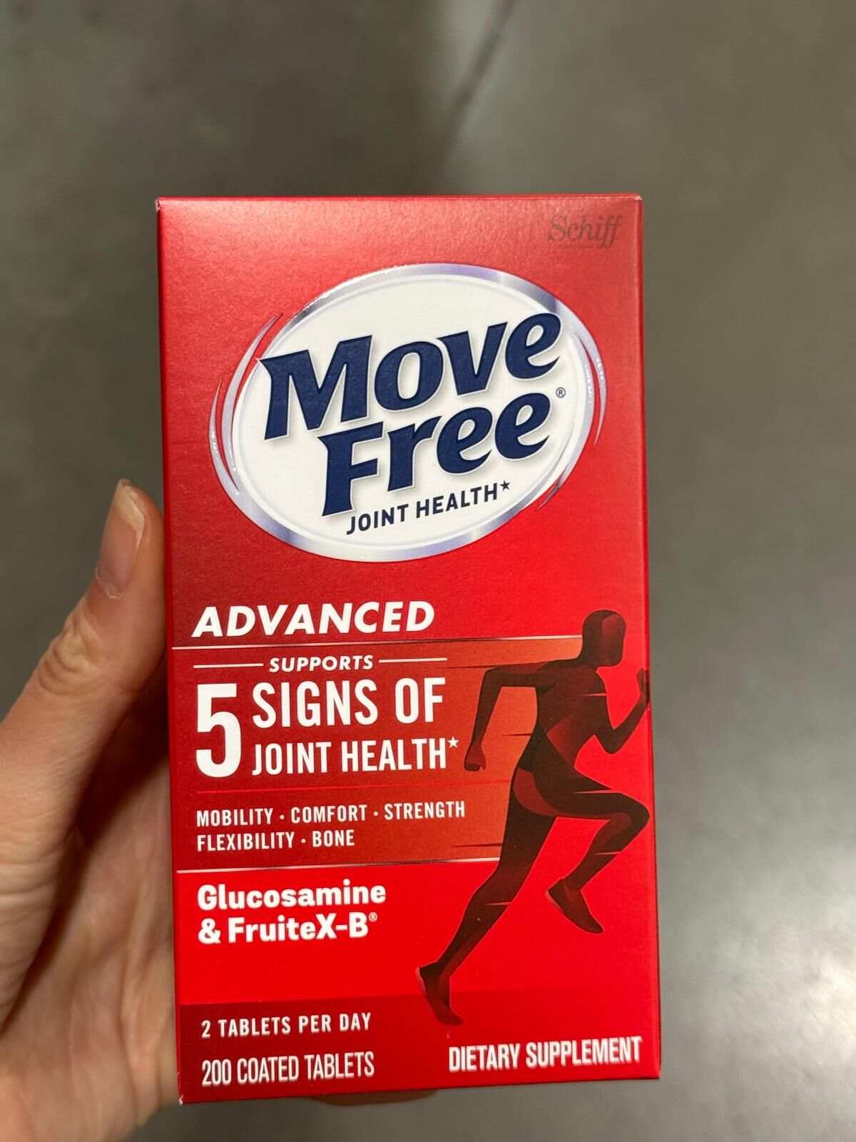 DS059 Move Free Advanced 五合一強效葡萄糖胺軟骨素200粒 exp:2029.02