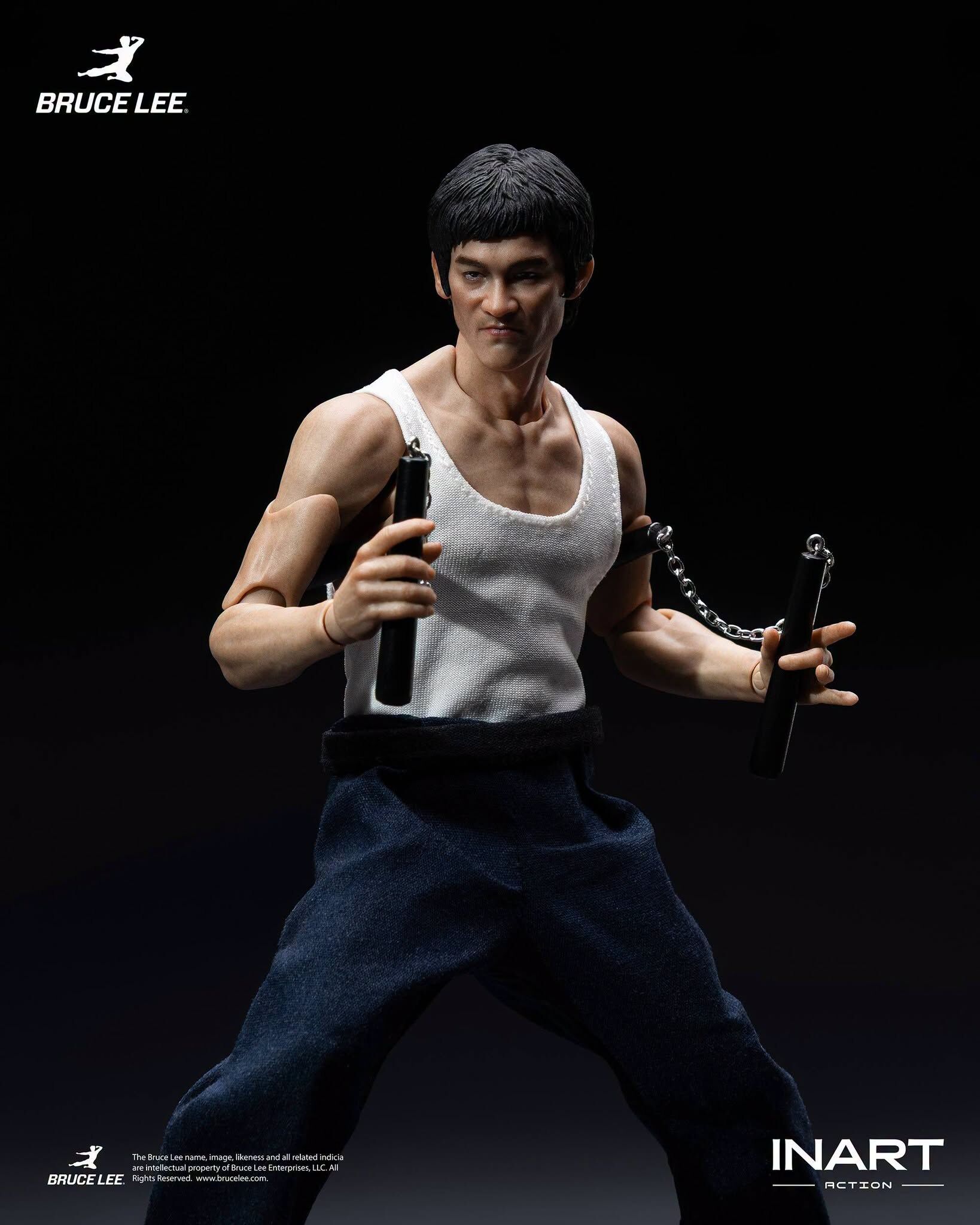(預訂) INART Bruce Lee (Kungfu Outfit) 1/12 Action Figure