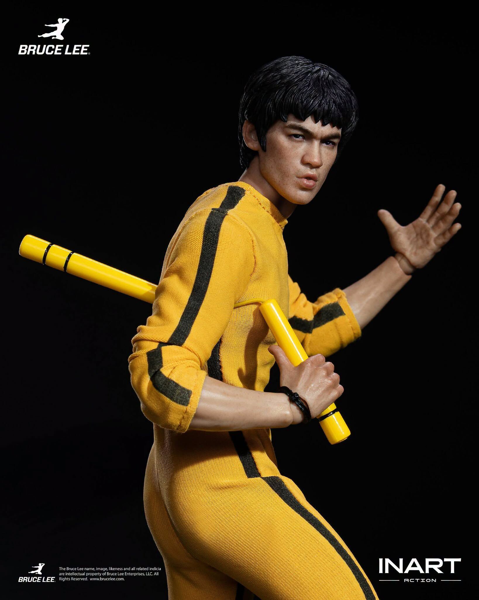 (預訂) INART Bruce Lee (Yellow Jumpsuit) 1/12 Action Figure