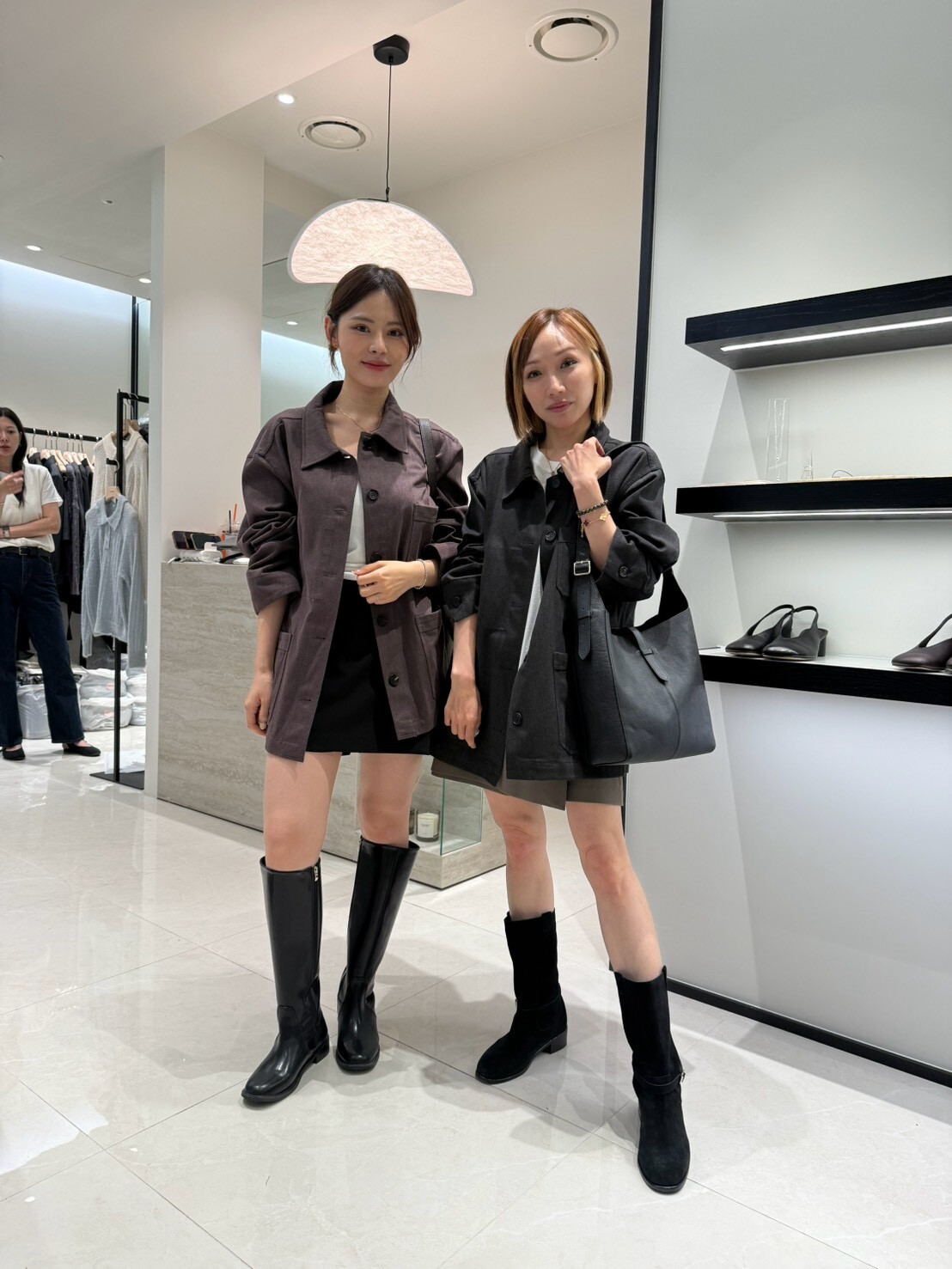 SG7043 翻領寬鬆俐落外套