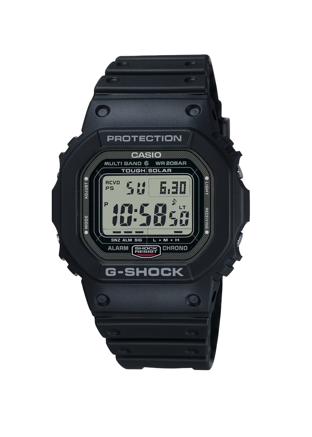 G-Shock Multi-Band 6 六局電波太陽能 GW-5000U-1