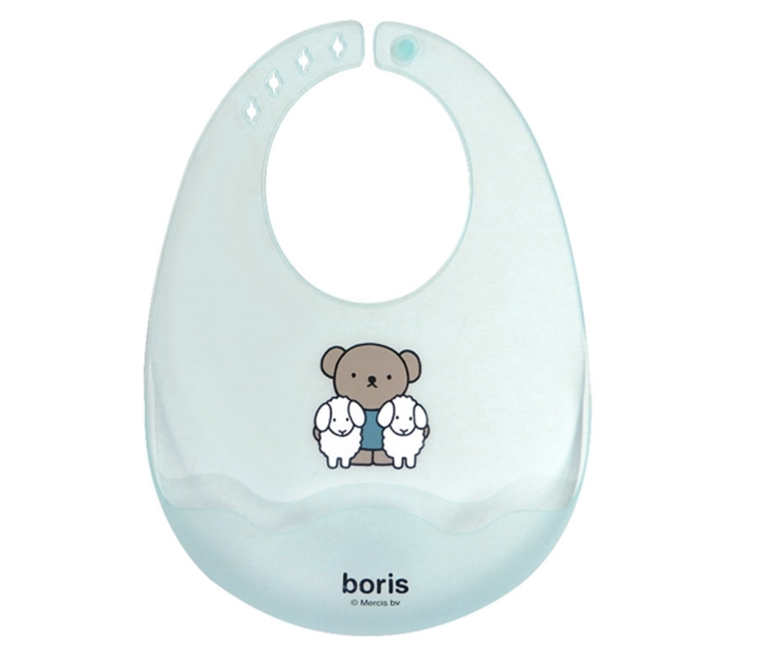 Boris 輕盈可折矽膠圍兜