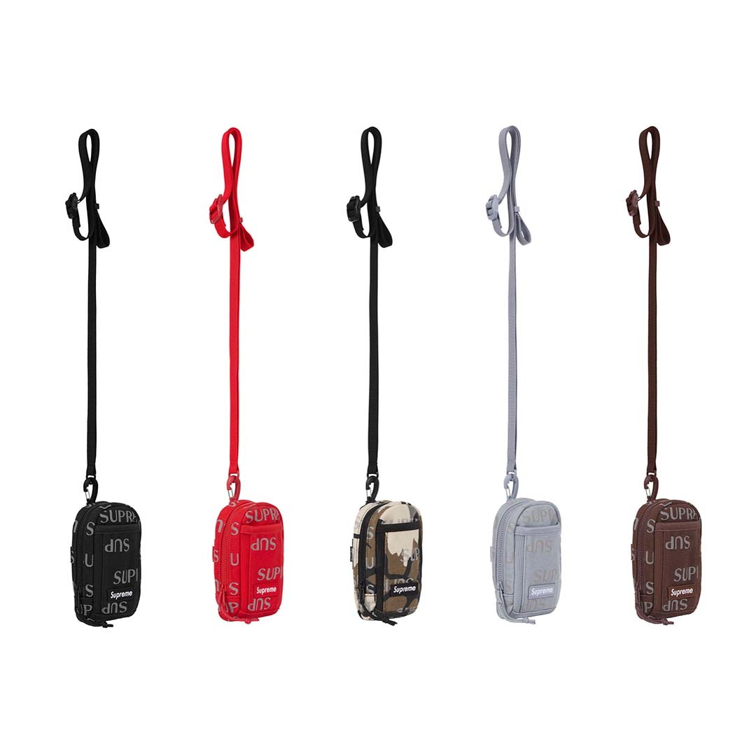 『即將到貨』2026AW SUPREME Neck Pouch 滿版 LOGO 3M 反光 側背包 手機包