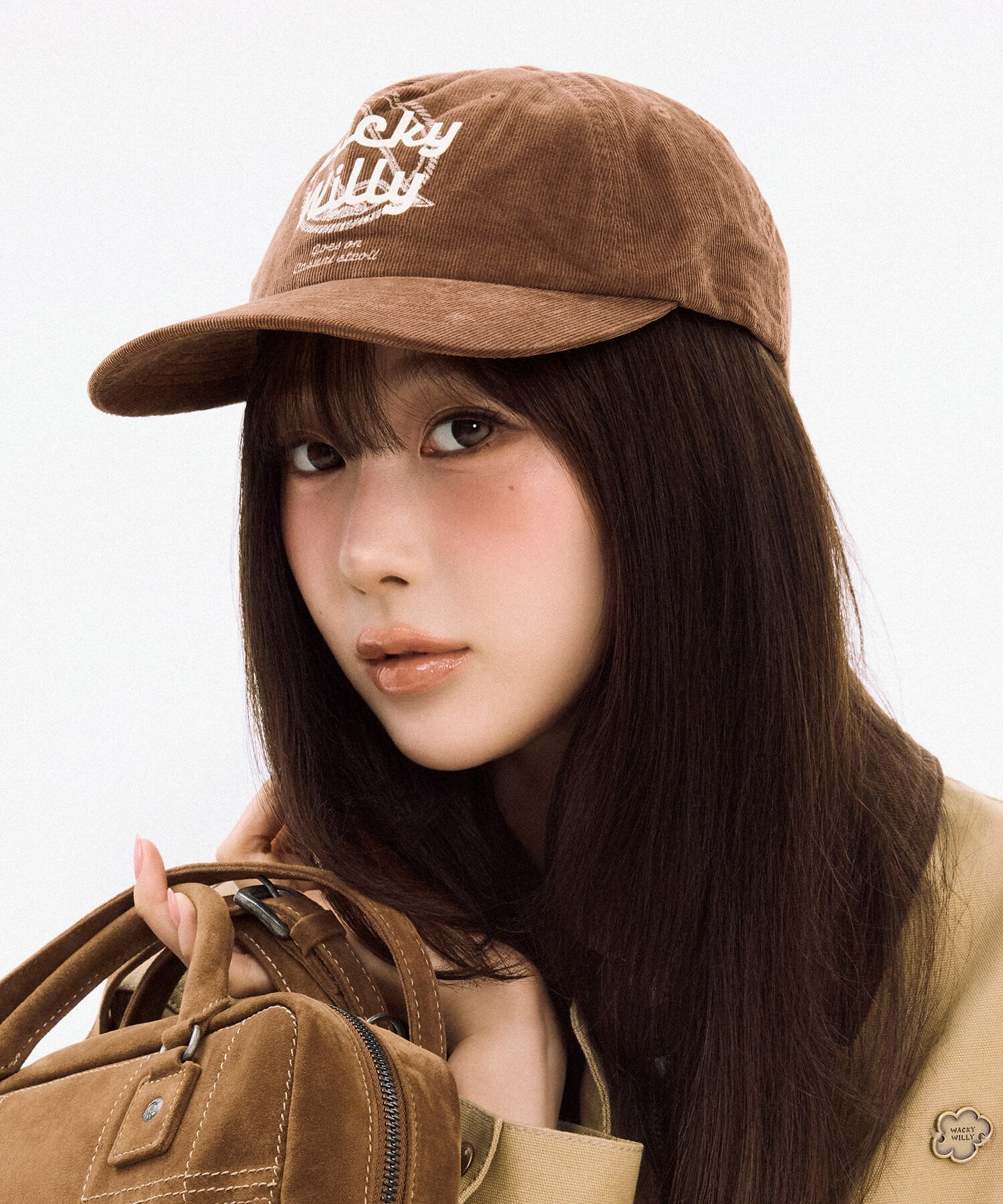 【預購】Wacky WiLLy WKR082108 燈芯絨復古印花棒球帽