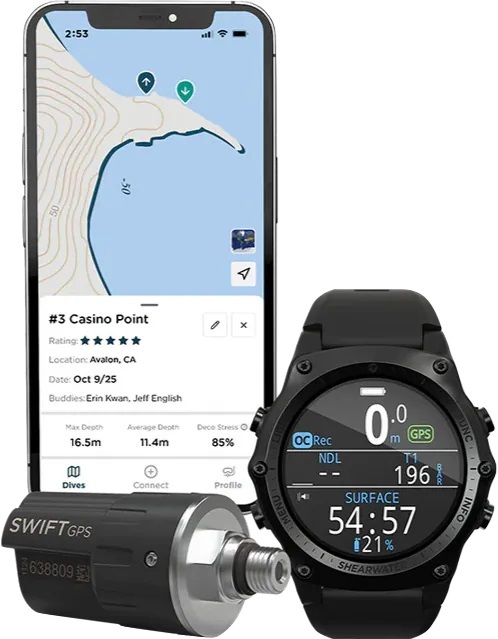 Shearwater Swift GPS GPS 發射器
