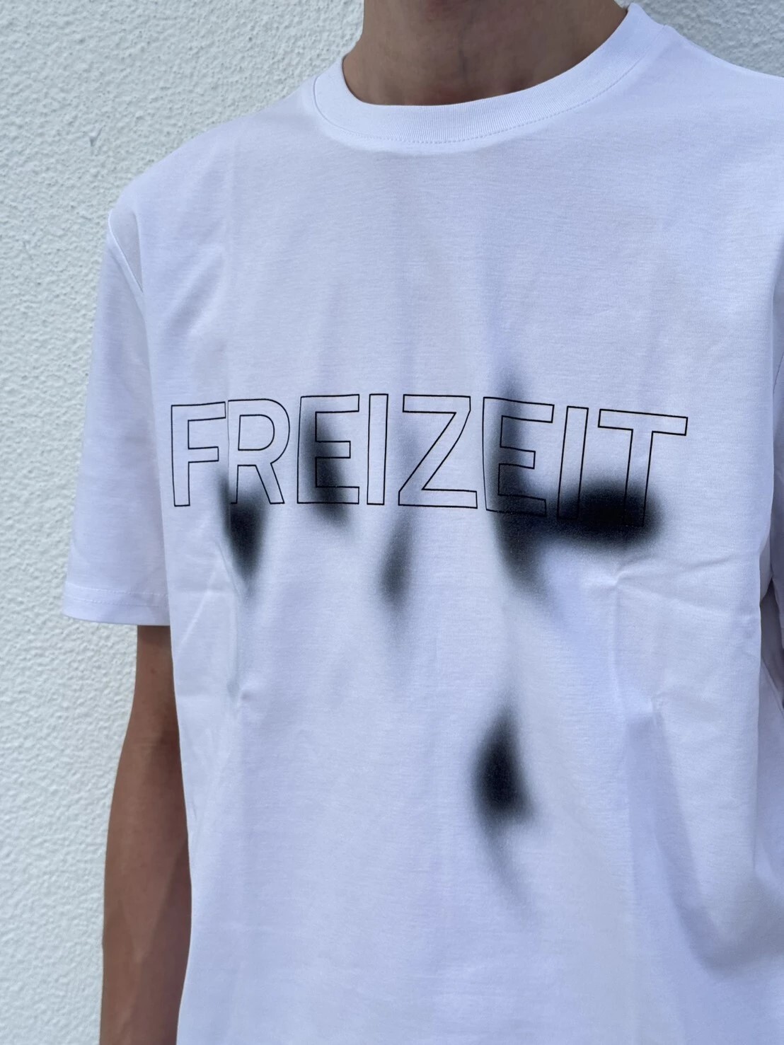 【Freizeit費瑞特】光暈Logo｜短袖(白)