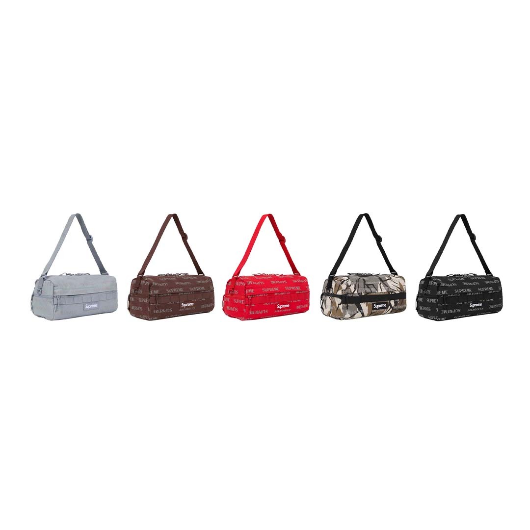 『即將到貨』2026AW SUPREME Utility Bag 滿版 LOGO 3M 反光 出國 旅行袋 波士頓包