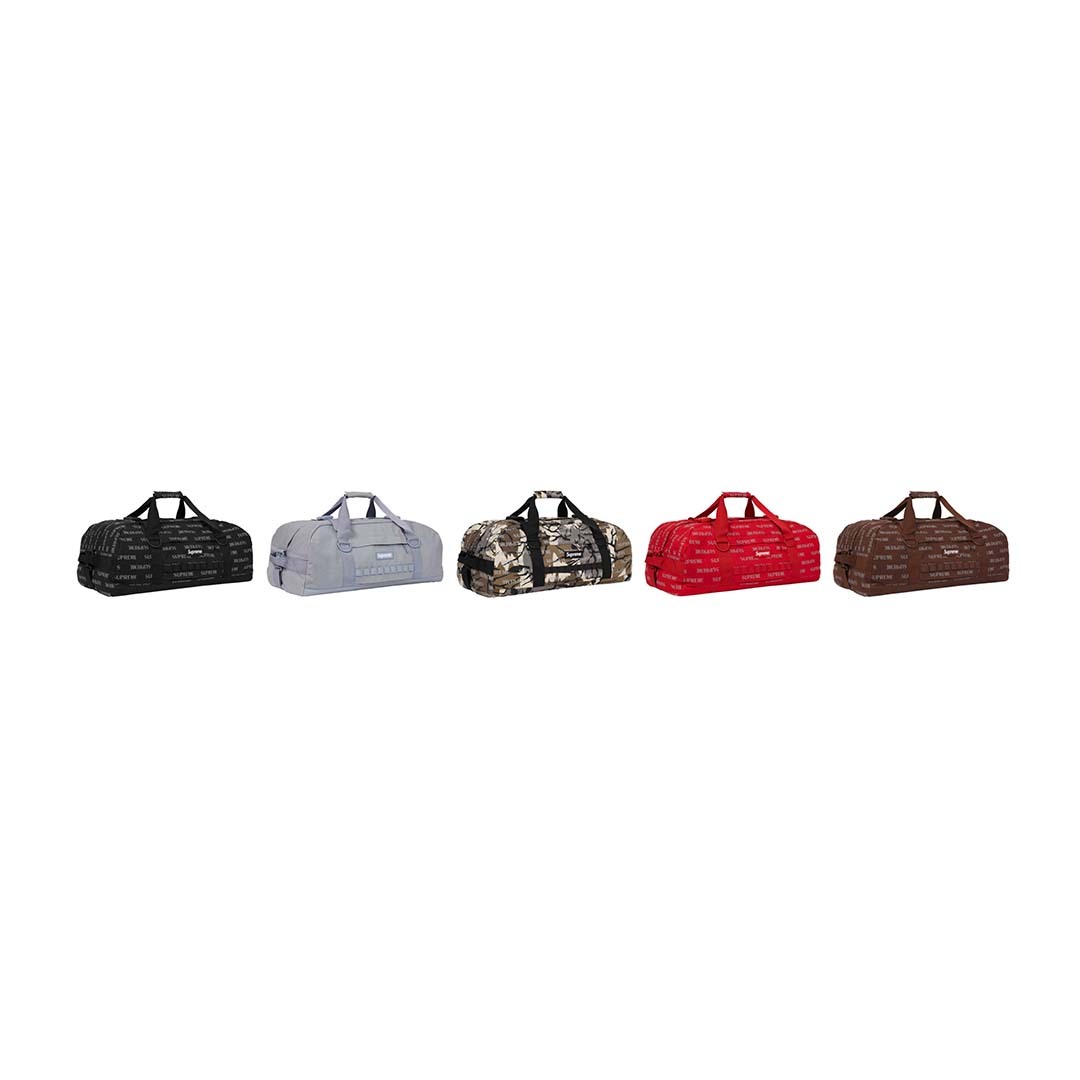『即將到貨』2026AW SUPREME Large Duffle Bag 滿版 LOGO 3M 反光 出國 旅行袋 波士頓包