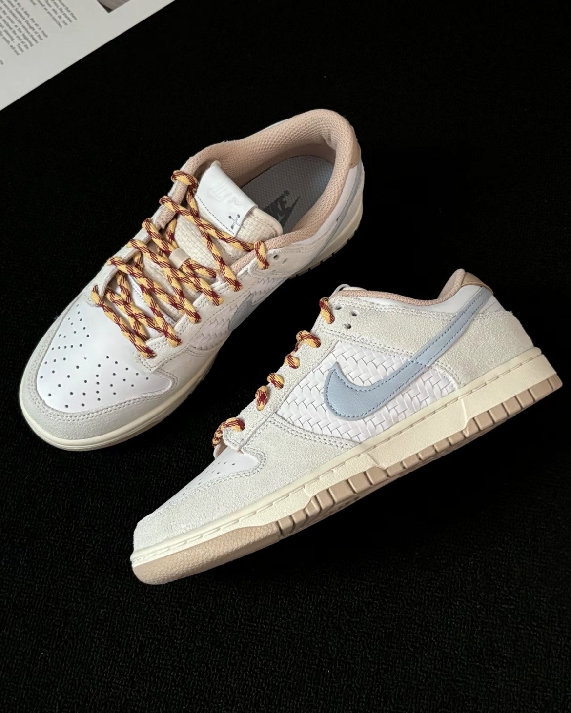 (現貨) Nike Dunk Low SE - White Hydrogen Blue Shimmer