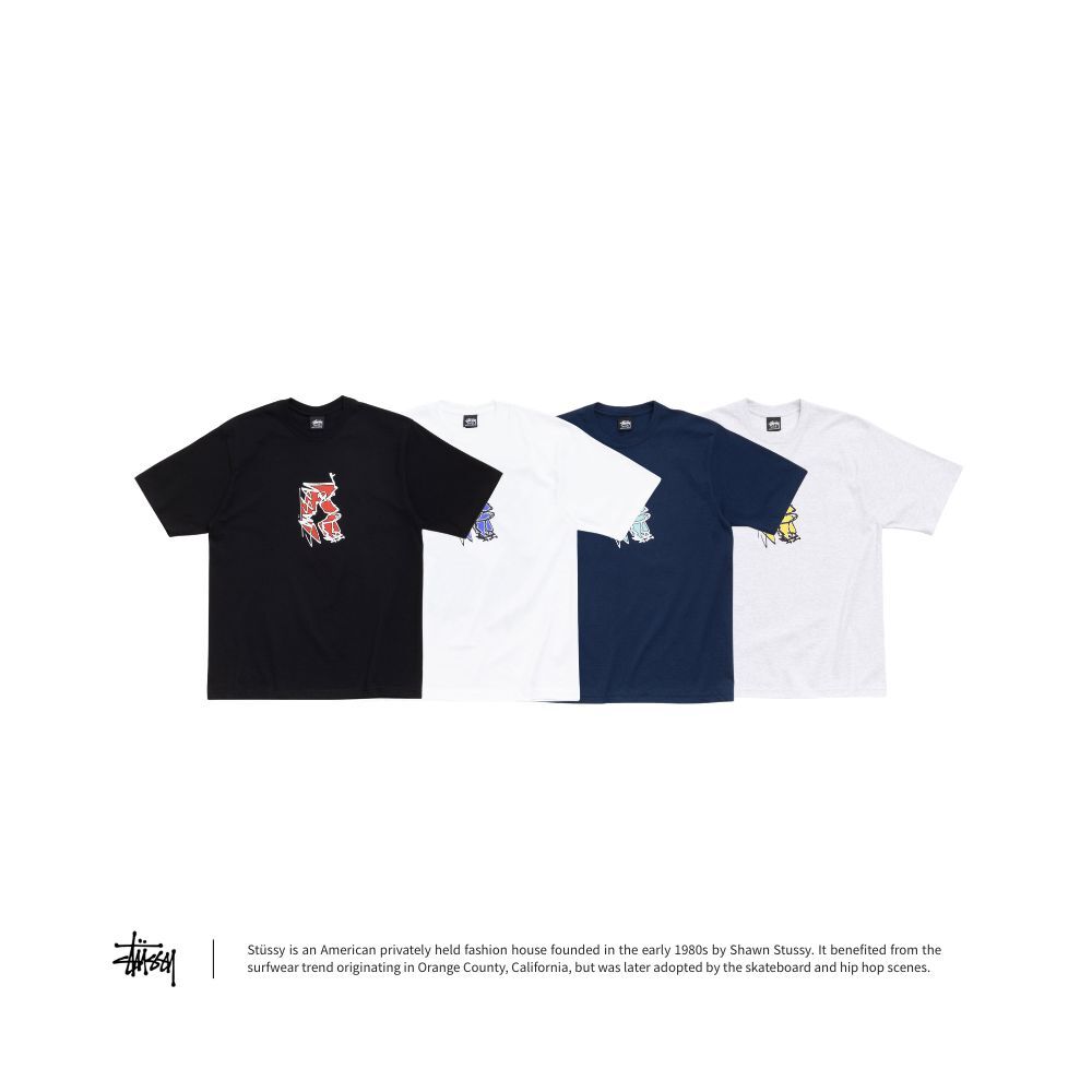 Stussy SMOOTH SK8 TEE 滑板短T