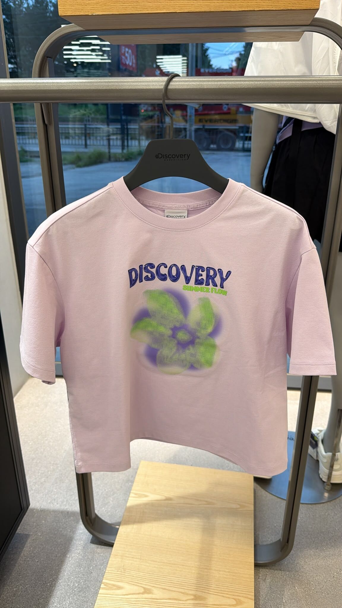 VG10 Discovery EXPEDITION 花花LOGO T-Shirt -淺紫色 (LDL) (DWRS9N063GP001)