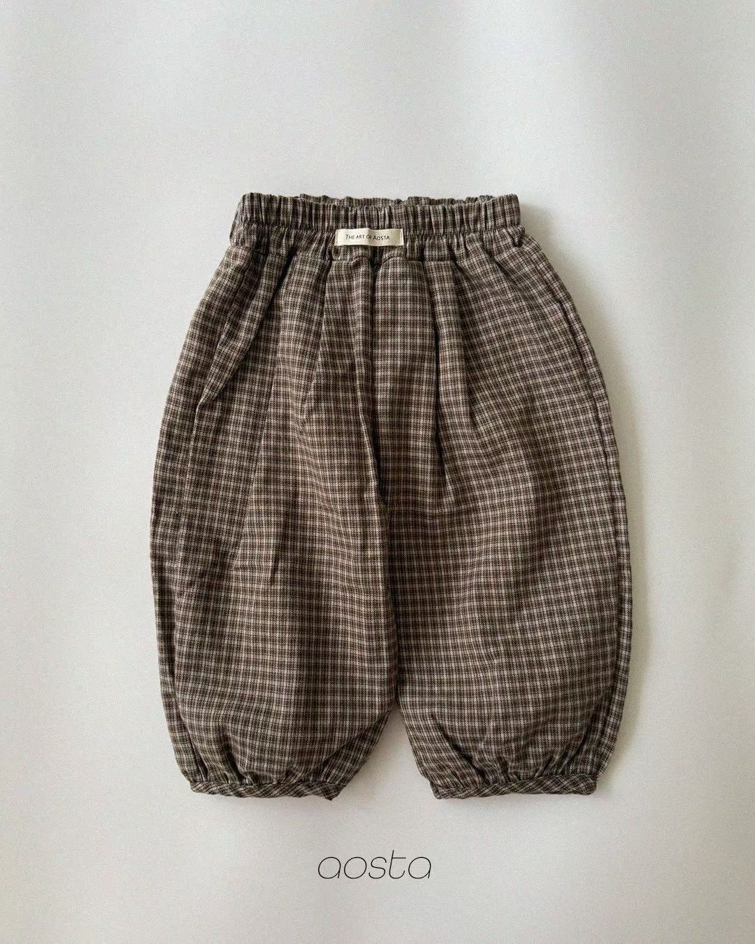 AOSTA Mocha Balloon Pants