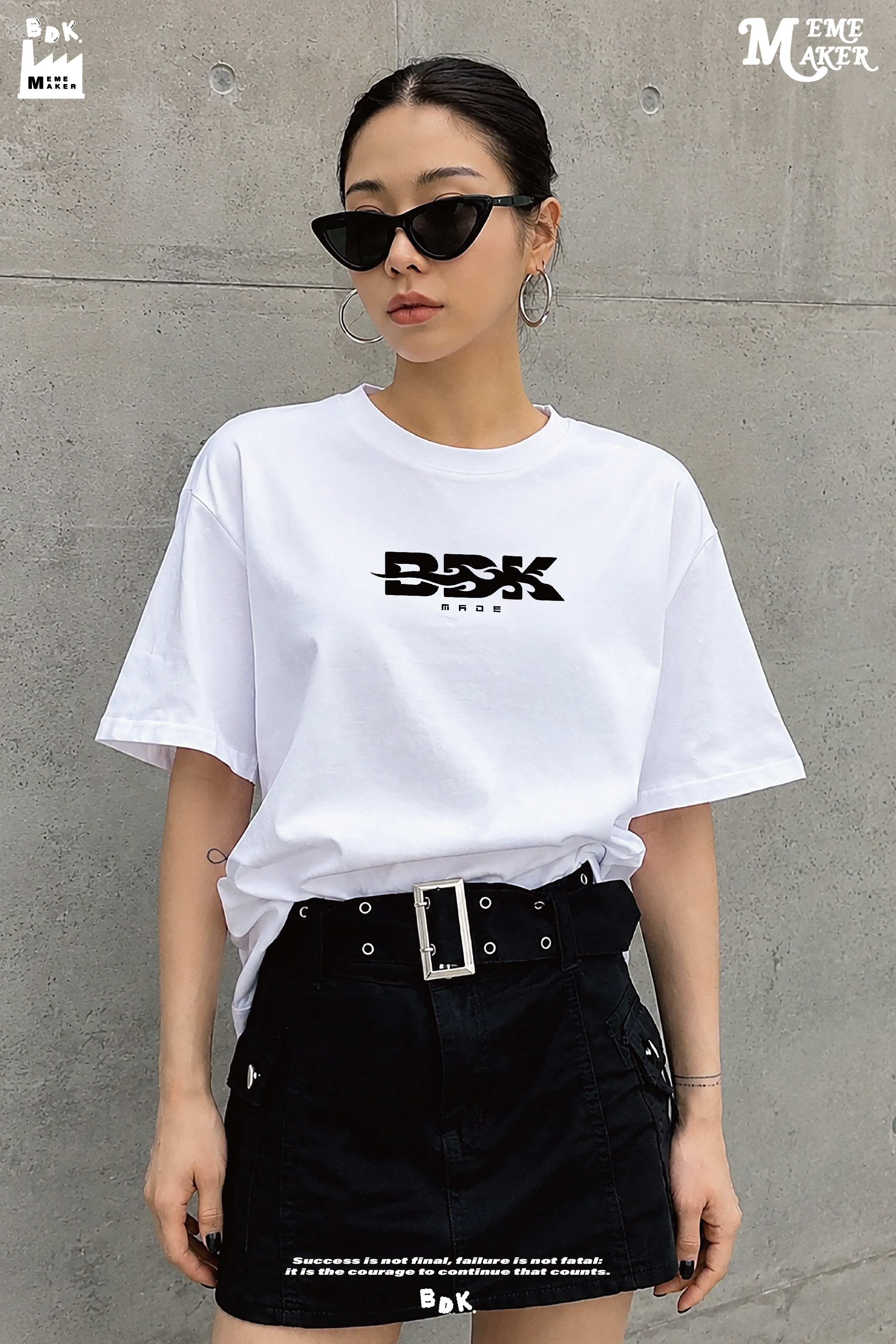 BDK.製造 - 火焰BDK字體 - 短T〈BDK2631〉