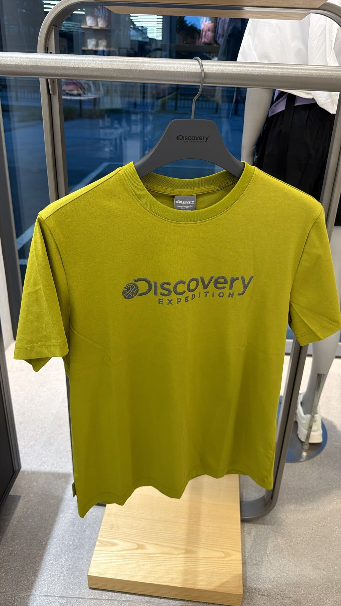 VG18 Discovery EXPEDITION 文字LOGO 寬T-Shirt -灰色 (OLL) (DMRS71053GP001)