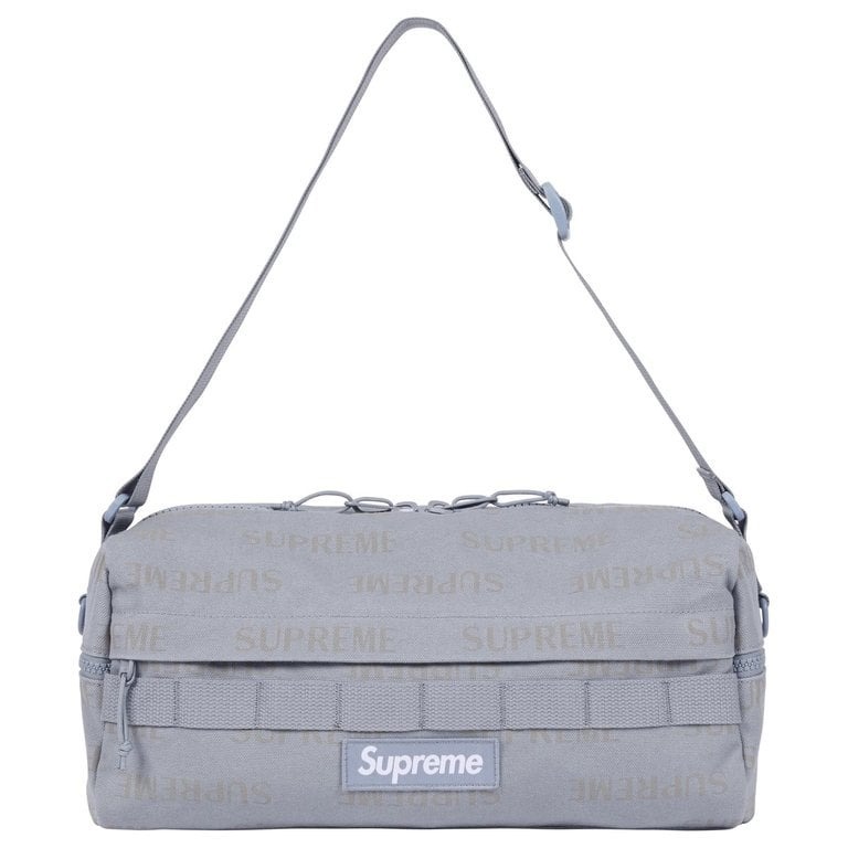 『代購+現貨商品』2026AW SUPREME Utility Shoulder Bag 滿版 LOGO 3M 反光 出國 行李箱上包 旅行袋 波士頓包 現貨