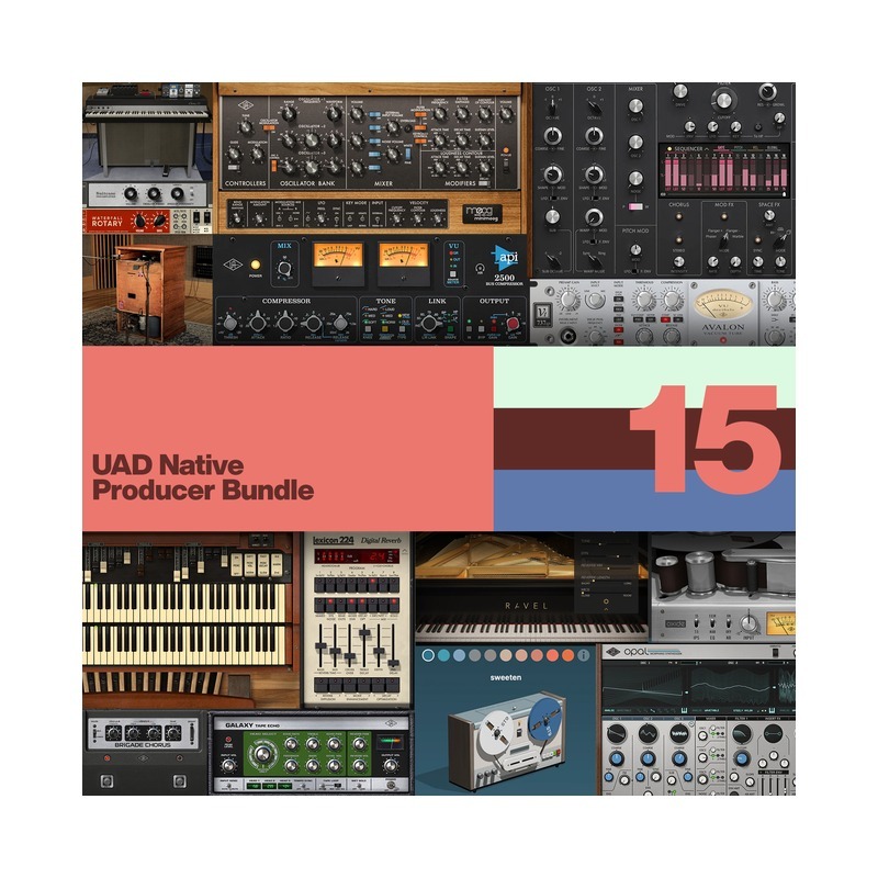 UNIVERSAL AUDIO UAD Native Producer Bundle｜組合包