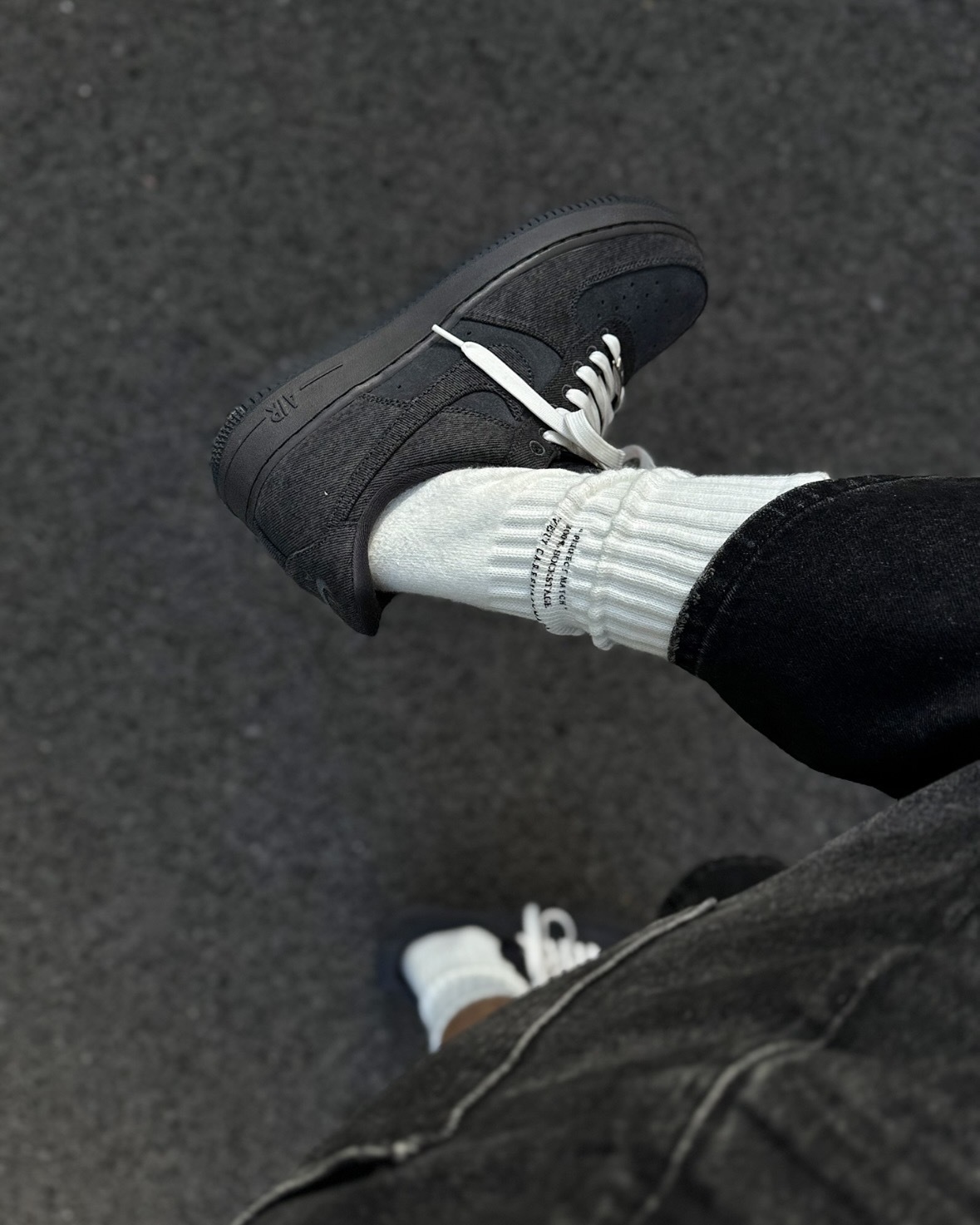 Nike Air Force 1 '07 LV8 AF1 丹寧 牛仔 深灰