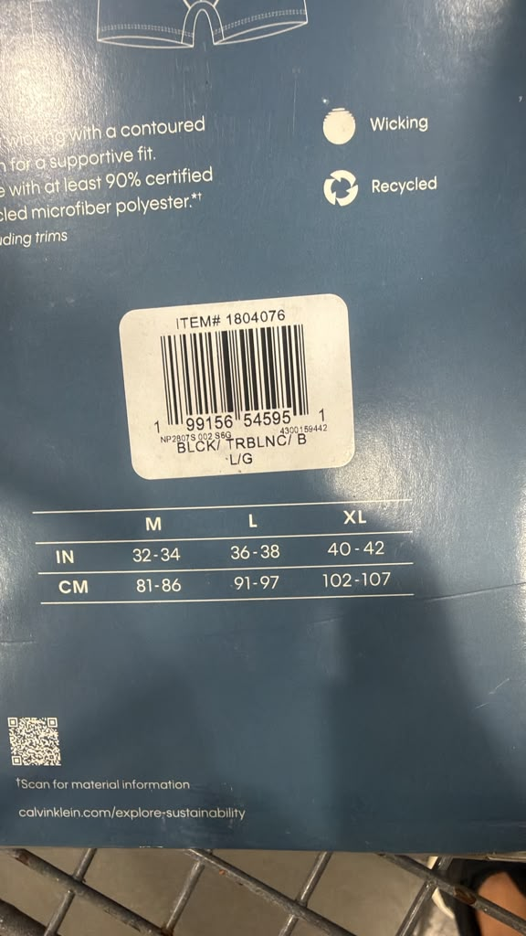 DS102 Calvin Klein 男士超細纖維四角內褲3件 (顏色隨機)