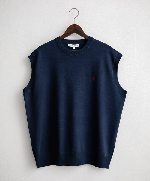 日本 U.S. POLO ASSN. x Rocky Monroe Summer Knit Vest [107111630]