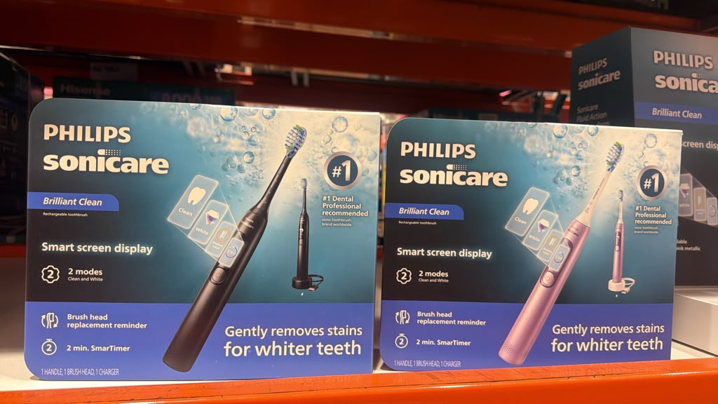 DS123 Philips Sonicare Brilliant Clean 智能螢幕音波震動電動牙刷