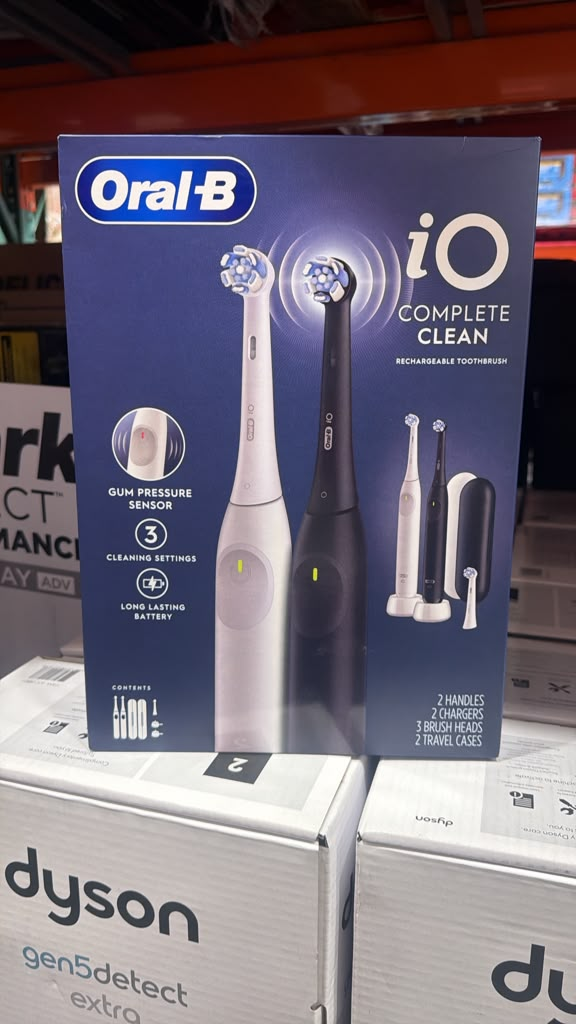 DS121 Oral-B iO Complete Clean 磁驅動音波電動牙刷孖裝