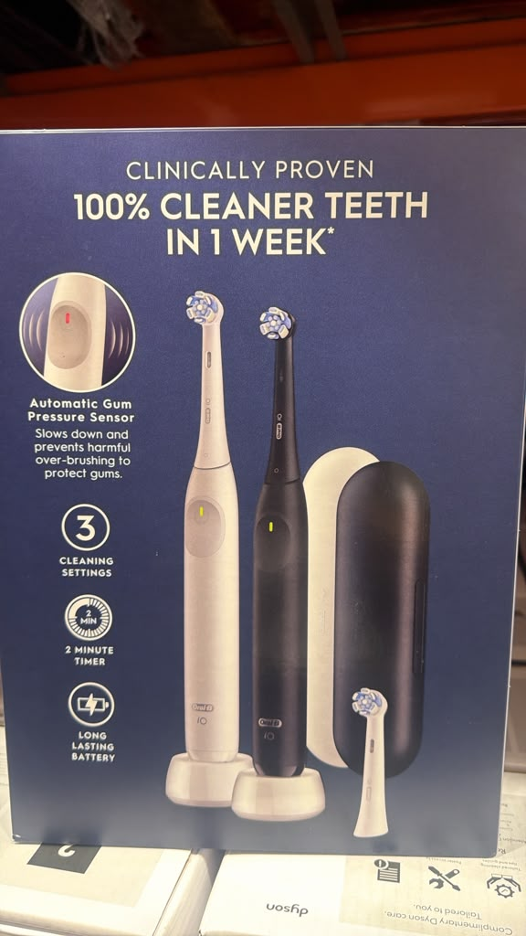 DS121 Oral-B iO Complete Clean 磁驅動音波電動牙刷孖裝