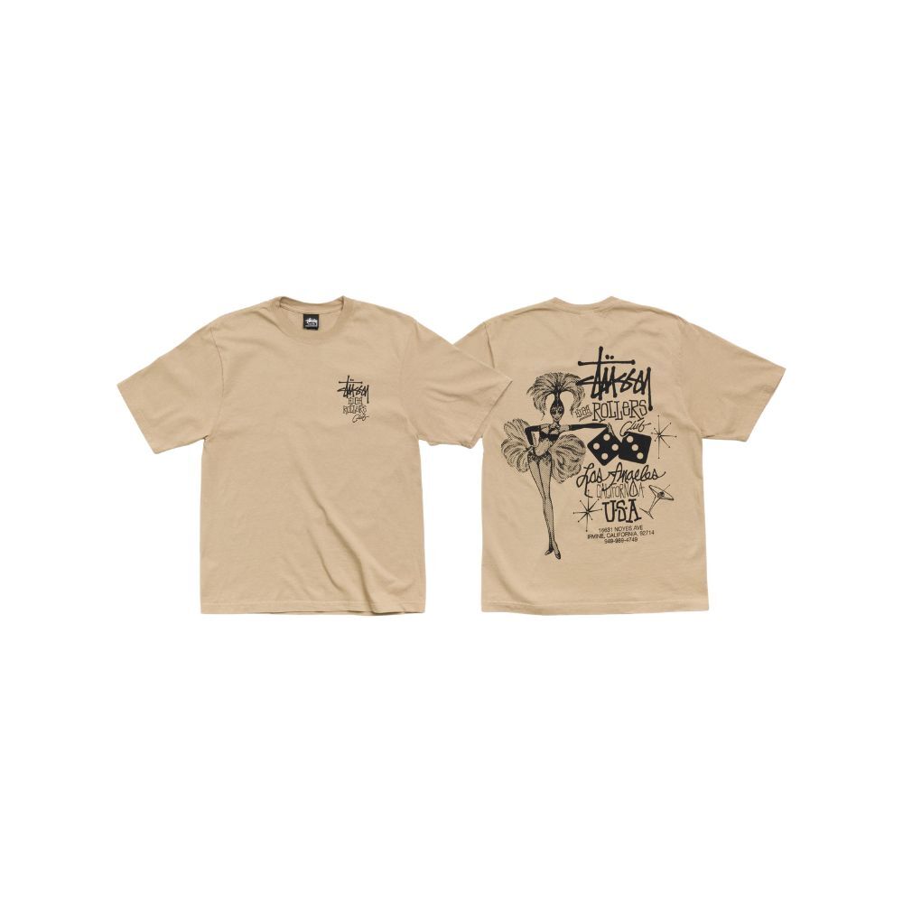 Stussy HIGH ROLLERS TEE 人生贏家短T