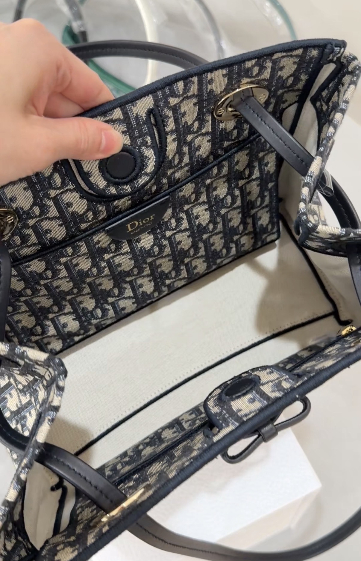 DIOR Small Dior Promenade Shopping Bag