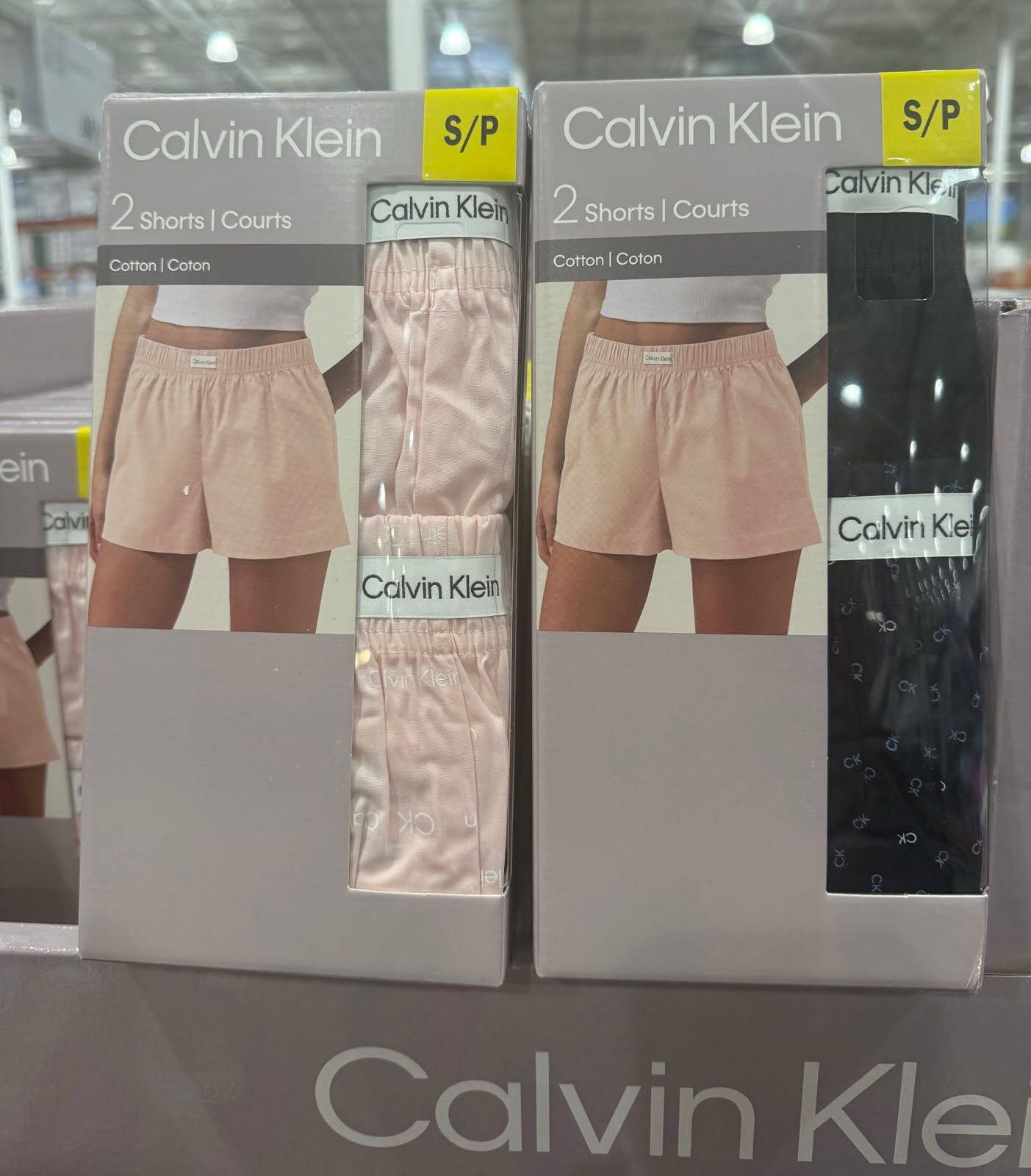 Calvin Klein 女裝家居短褲 (1套2條) CK12