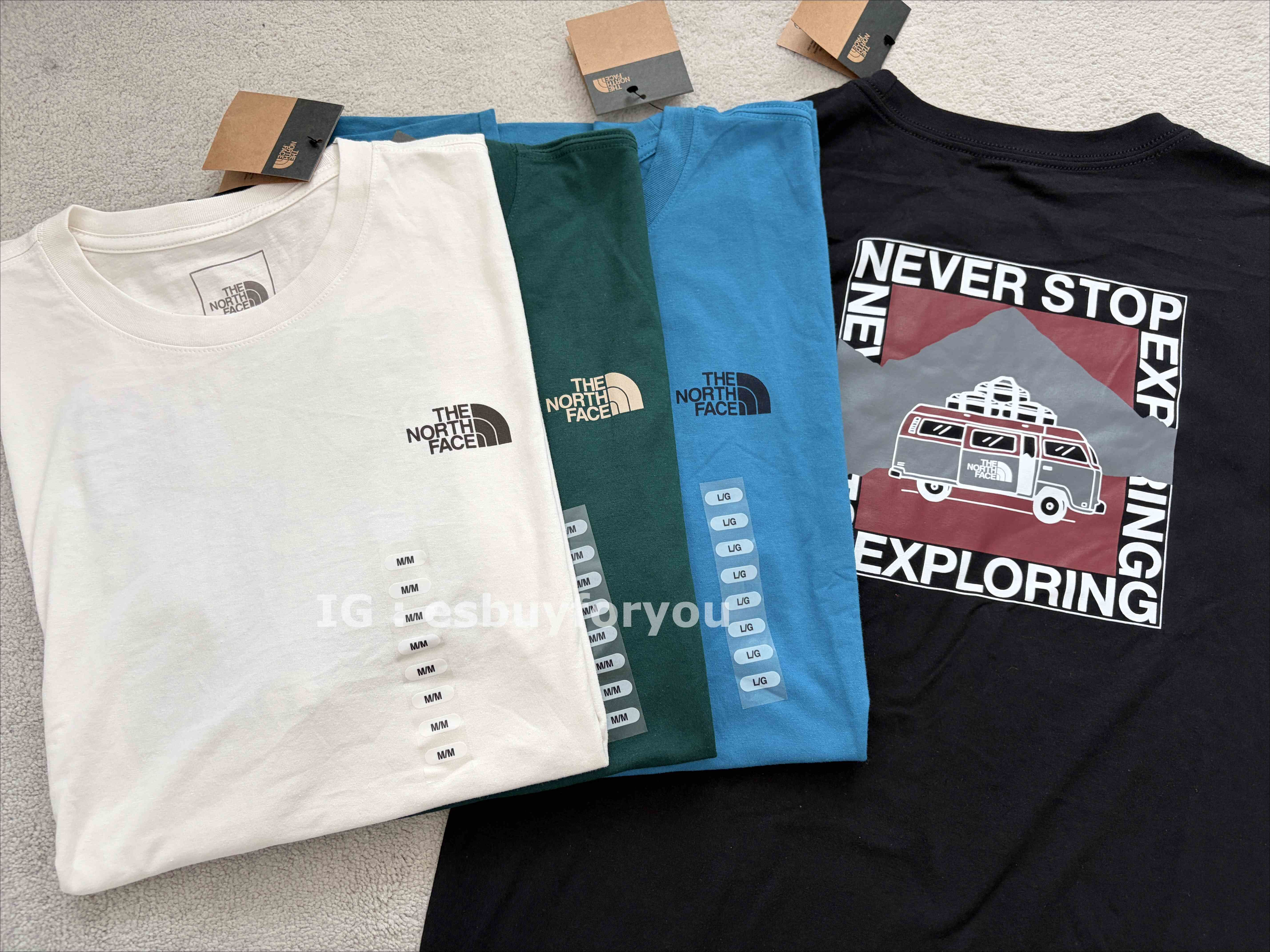 The North Face 男款 經典露營車 正反圖案 短袖TEE (4色)