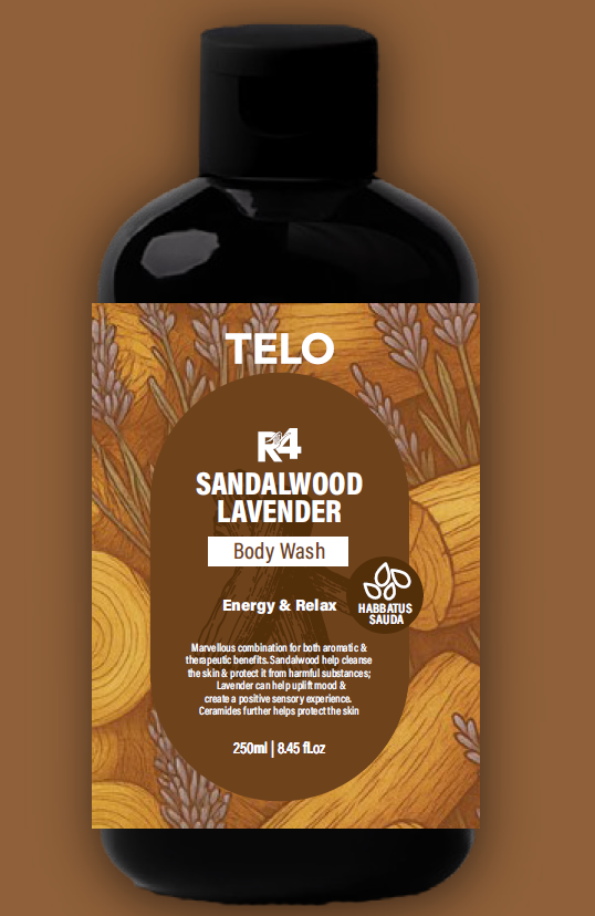 MCT Telo R4 檀香薰衣草沐浴露250ml