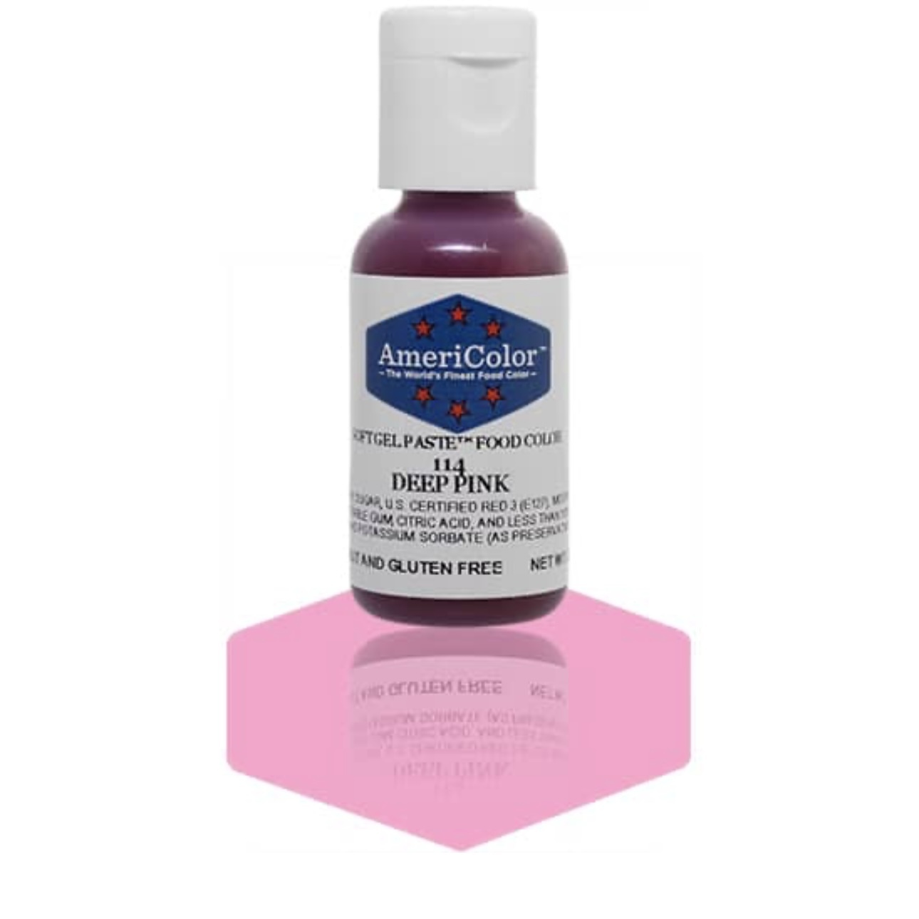AmeriColor Soft Gel Paste Food Colour Deep Pink 21g