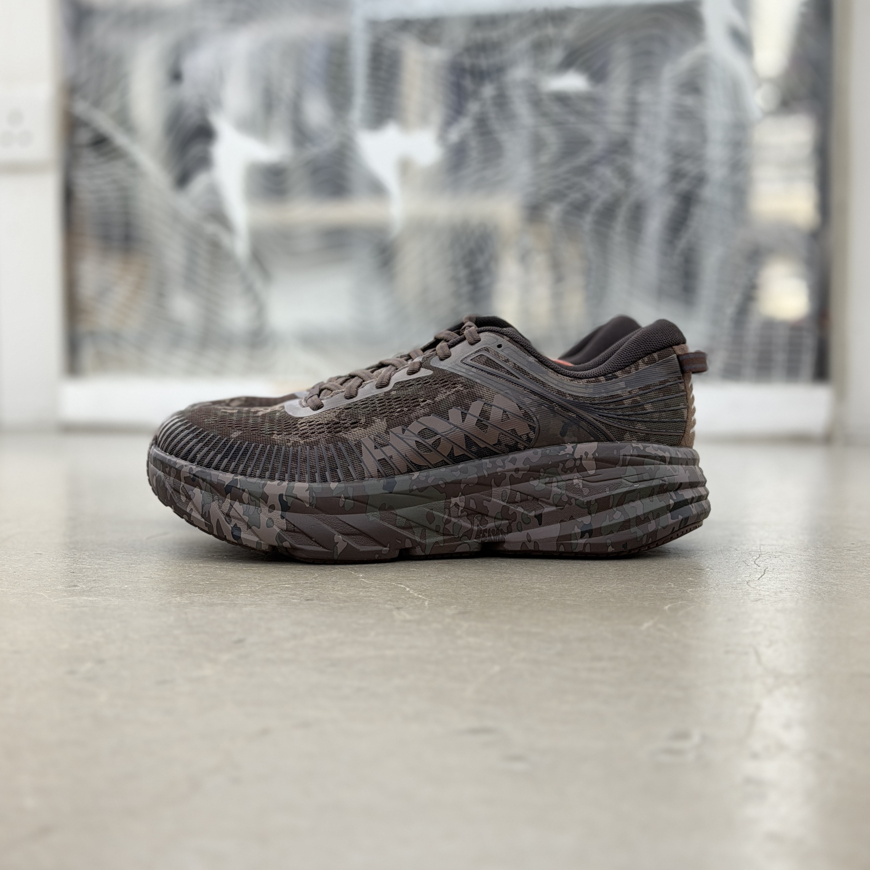 Hoka One One x BEAMS Bondi 7- Black