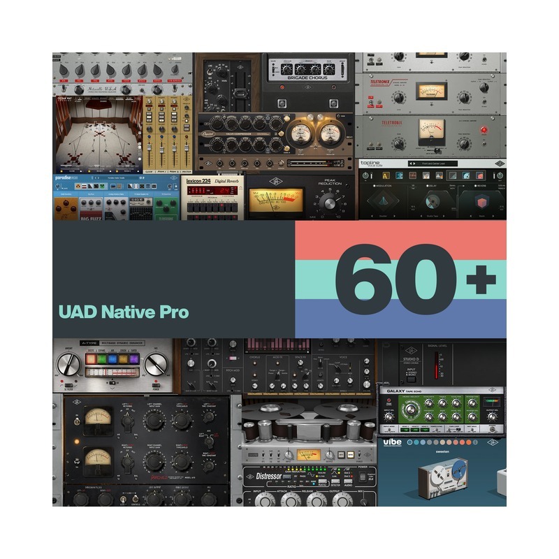 UNIVERSAL AUDIO UAD Native Pro｜原生插件套裝