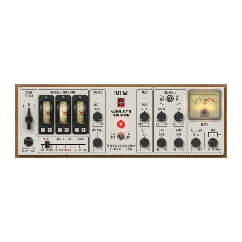 UNIVERSAL AUDIO UAD EMT 140 Classic Plate